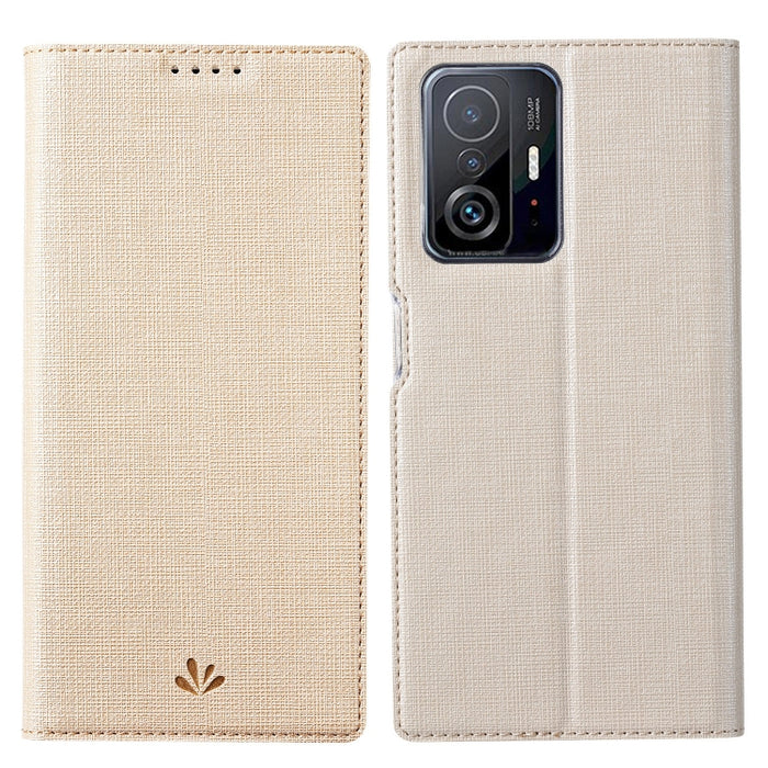 Funda de cuero con tapa magnética a prueba de golpes de la serie ViLi DMX, For Xiaomi Mi 11T / 11T Pro