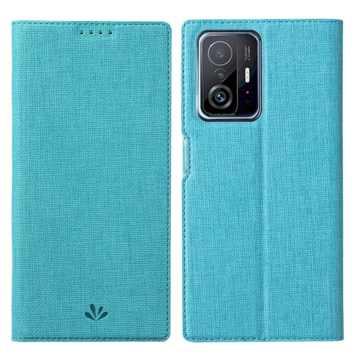 Funda de cuero con tapa magnética a prueba de golpes de la serie ViLi DMX, For Xiaomi Mi 11T / 11T Pro