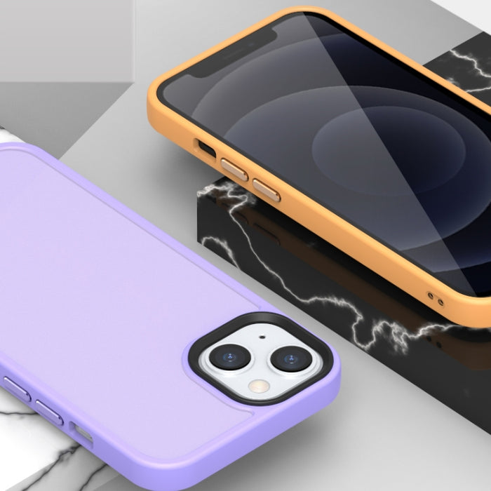 Estuche para teléfono translúcido esmerilado a prueba de golpes