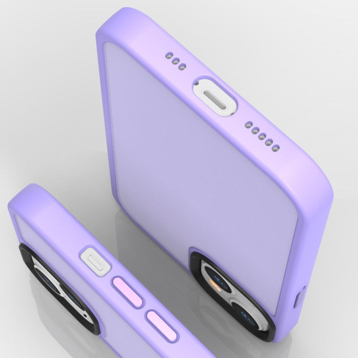 Estuche para teléfono translúcido esmerilado a prueba de golpes