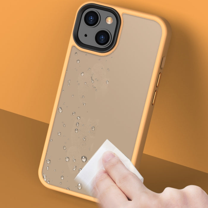 Estuche para teléfono translúcido esmerilado a prueba de golpes