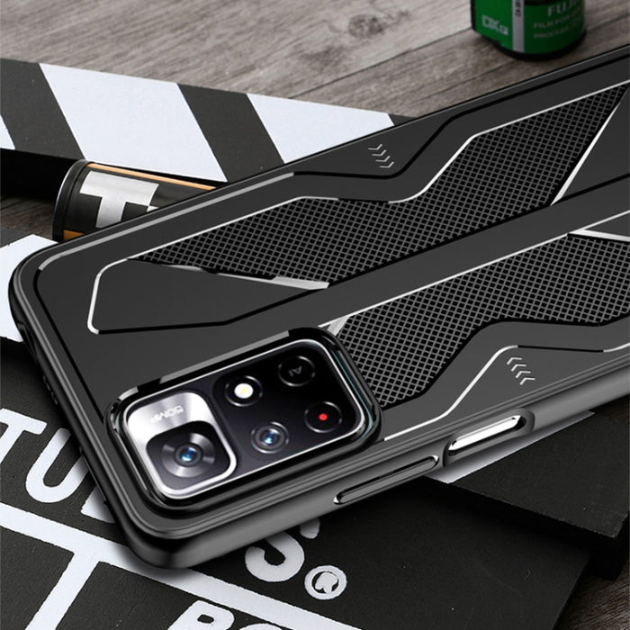 Estuche a prueba de golpes con todo incluido para teléfono con enfriamiento de TPU, For Xiaomi Redmi Note 11 Pro, For Xiaomi Redmi Note 11