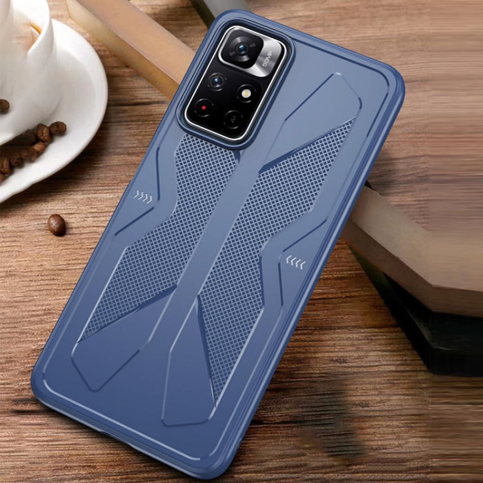 Estuche a prueba de golpes con todo incluido para teléfono con enfriamiento de TPU, For Xiaomi Redmi Note 11 Pro, For Xiaomi Redmi Note 11