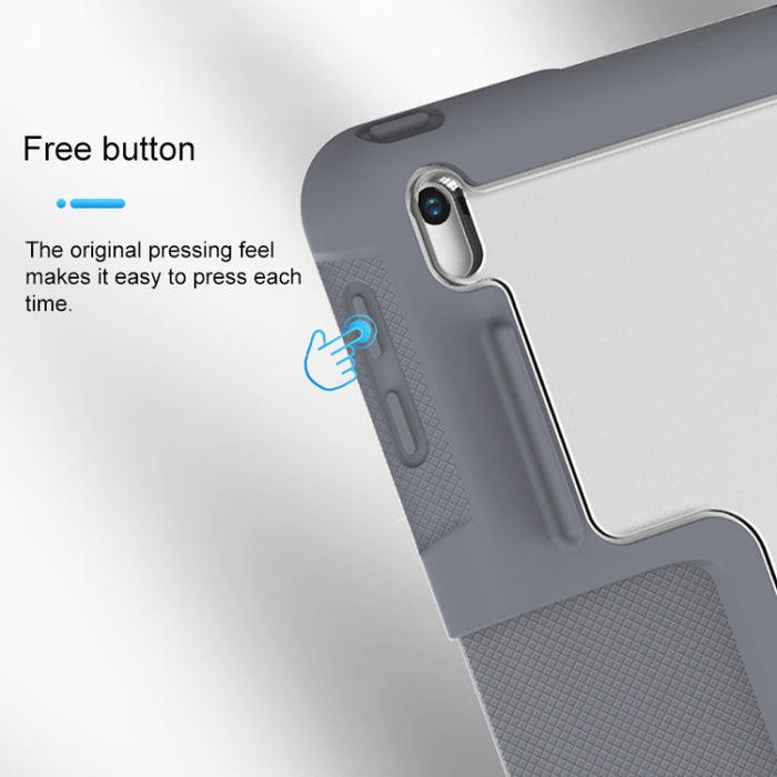 Mutural Horizontal Flip PC + TPU + PU Funda de cuero con soporte y ranura para bolígrafo, For iPad 10.2, For iPad 9.7, For iPad Pro 10.5