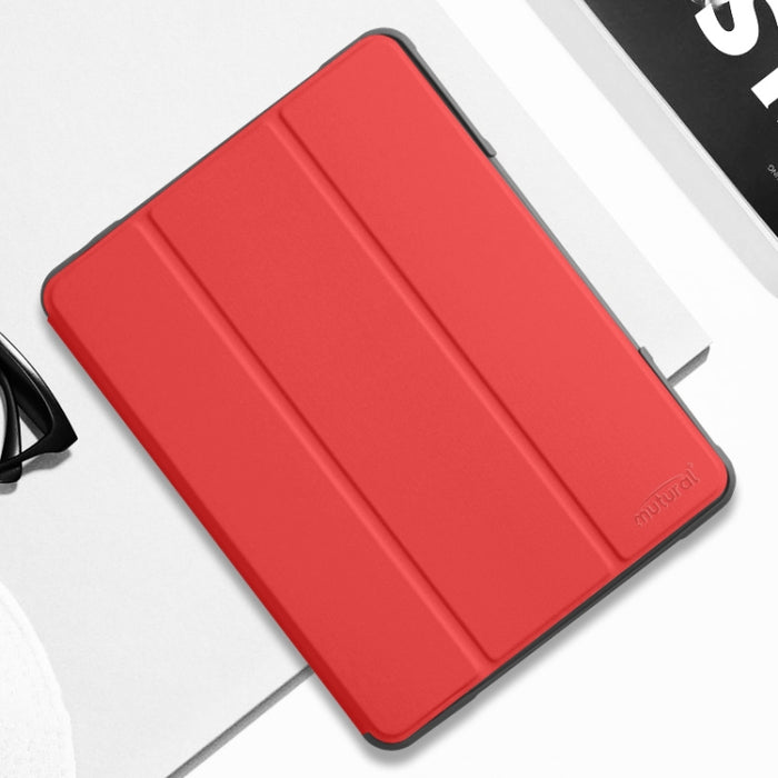 Mutural Horizontal Flip PC + TPU + PU Funda de cuero con soporte y ranura para bolígrafo, For iPad 10.2, For iPad 9.7, For iPad Pro 10.5