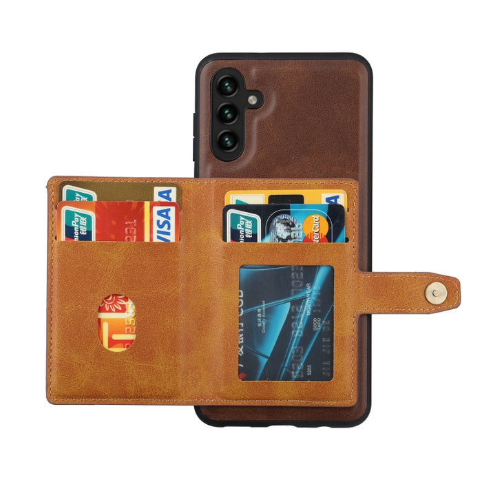 Funda para teléfono TPU + PU de piel de becerro a juego, For Samsung Galaxy A13 5G, For Xiaomi Redmi Note 11 5G CN Version, For Samsung Galaxy S22+ 5G, For Xiaomi Redmi Note 11 Pro 5G CN Version, For Samsung Galaxy S22 5G, For Samsung Galaxy S22 Ultra ...