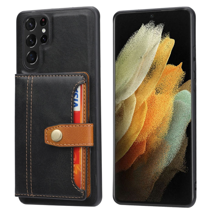 Funda para teléfono TPU + PU de piel de becerro a juego, For Samsung Galaxy A13 5G, For Xiaomi Redmi Note 11 5G CN Version, For Samsung Galaxy S22+ 5G, For Xiaomi Redmi Note 11 Pro 5G CN Version, For Samsung Galaxy S22 5G, For Samsung Galaxy S22 Ultra ...