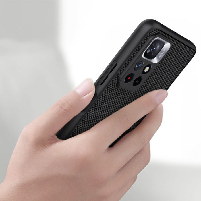NILLKIN Funda para teléfono TPU con fibra de nailon texturizada en 3D, For Xiaomi Redmi Note 11 / Poco M4 Pro 5G, For Xiaomi Mi 11T / 11T Pro, For Xiaomi Civi