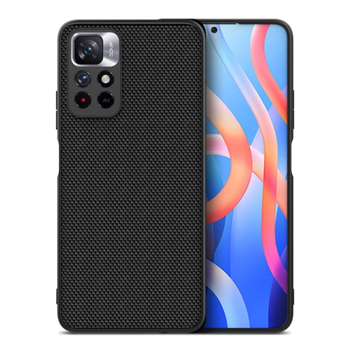 NILLKIN Funda para teléfono TPU con fibra de nailon texturizada en 3D, For Xiaomi Redmi Note 11 / Poco M4 Pro 5G, For Xiaomi Mi 11T / 11T Pro, For Xiaomi Civi