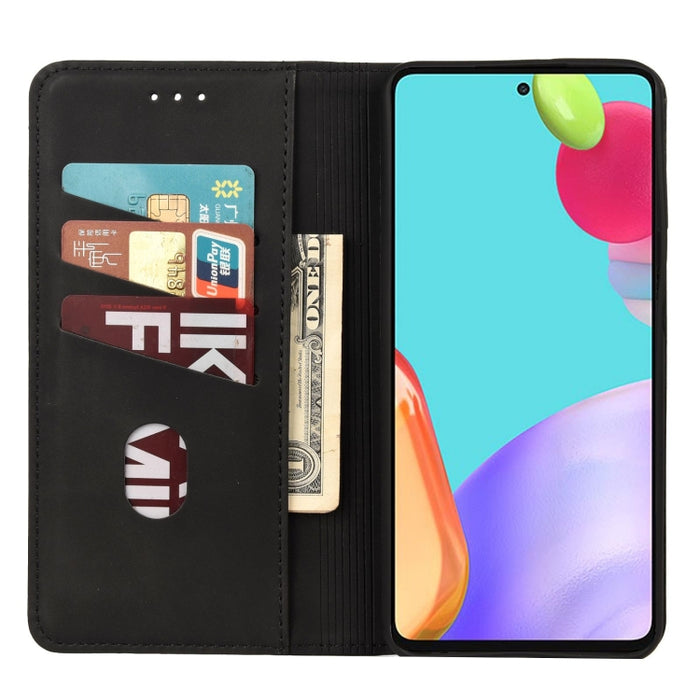 Estuche para teléfono de cuero con empalme de sensación de piel, For Samsung Galaxy A33 5G, For Samsung Galaxy A53 5G, For Xiaomi Redmi Note 11 Pro, For Xiaomi Redmi Note 11