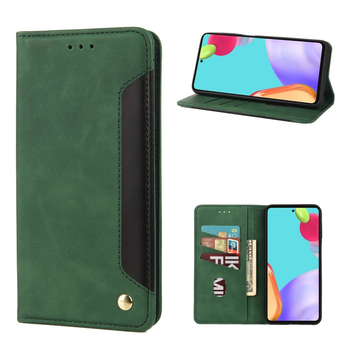 Estuche para teléfono de cuero con empalme de sensación de piel, For Samsung Galaxy A33 5G, For Samsung Galaxy A53 5G, For Xiaomi Redmi Note 11 Pro, For Xiaomi Redmi Note 11