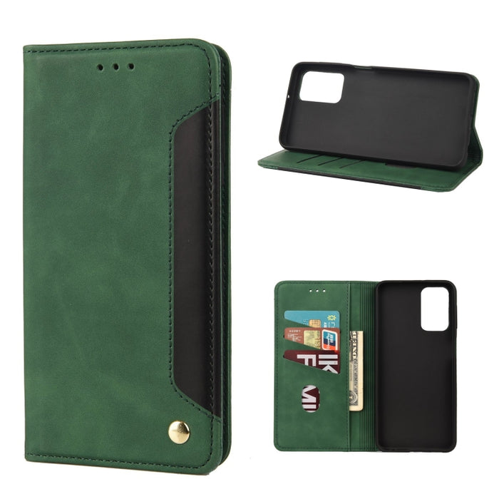Estuche para teléfono de cuero con empalme de sensación de piel, For Samsung Galaxy A33 5G, For Samsung Galaxy A53 5G, For Xiaomi Redmi Note 11 Pro, For Xiaomi Redmi Note 11