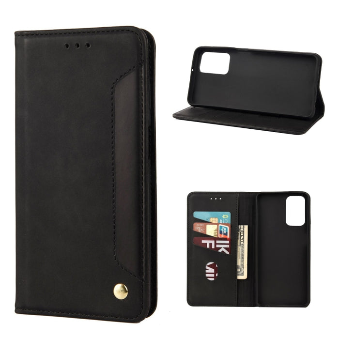 Estuche para teléfono de cuero con empalme de sensación de piel, For Samsung Galaxy A33 5G, For Samsung Galaxy A53 5G, For Xiaomi Redmi Note 11 Pro, For Xiaomi Redmi Note 11