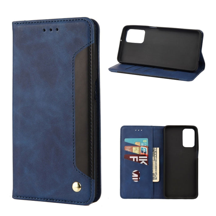 Estuche para teléfono de cuero con empalme de sensación de piel, For Samsung Galaxy A33 5G, For Samsung Galaxy A53 5G, For Xiaomi Redmi Note 11 Pro, For Xiaomi Redmi Note 11