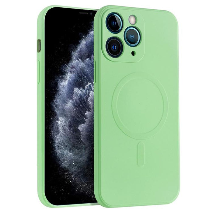 Estuche para teléfono Magsafe de cobertura total de silicona líquida, For iPhone 12 mini, For iPhone 12, For iPhone 12 Pro, For iPhone 12 Pro Max, For iPhone 11, For iPhone 11 Pro, For iPhone 11 Pro Max