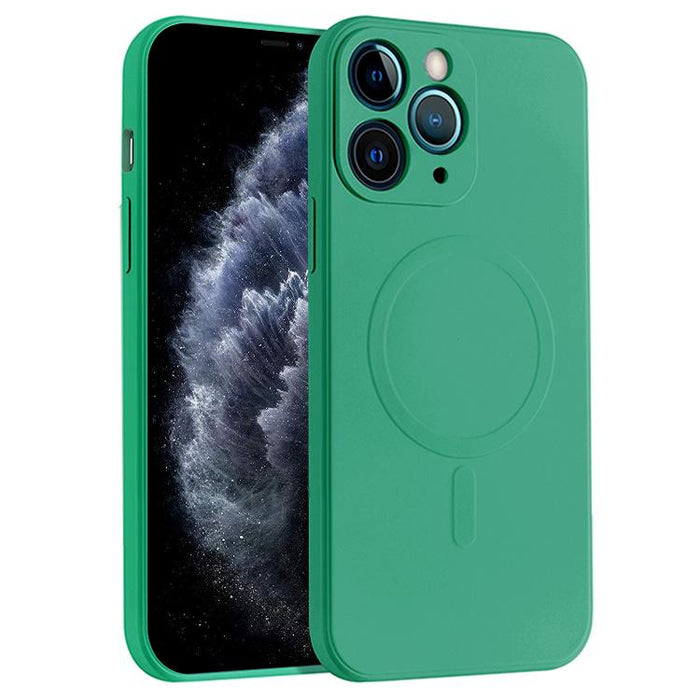 Estuche para teléfono Magsafe de cobertura total de silicona líquida, For iPhone 12 mini, For iPhone 12, For iPhone 12 Pro, For iPhone 12 Pro Max, For iPhone 11, For iPhone 11 Pro, For iPhone 11 Pro Max