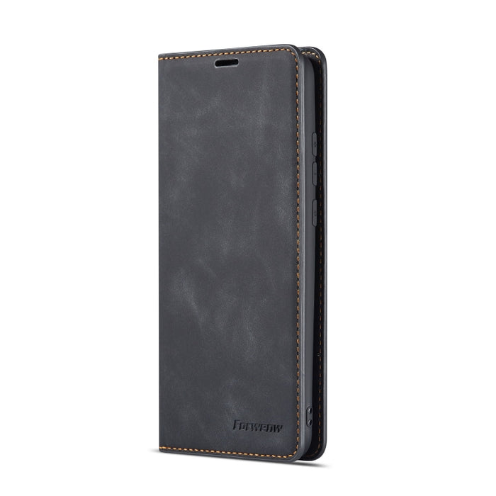 Forwenw Dream Series Oil Edge Fuerte magnetismo Funda de cuero con tapa horizontal con soporte y ranuras para tarjetas y billetera y marco de fotos, For Huawei P Smart+ (2019), For Huawei Mate 20, For Huawei Mate 20 Pro, For Huawei Mate 20 Lite        ...