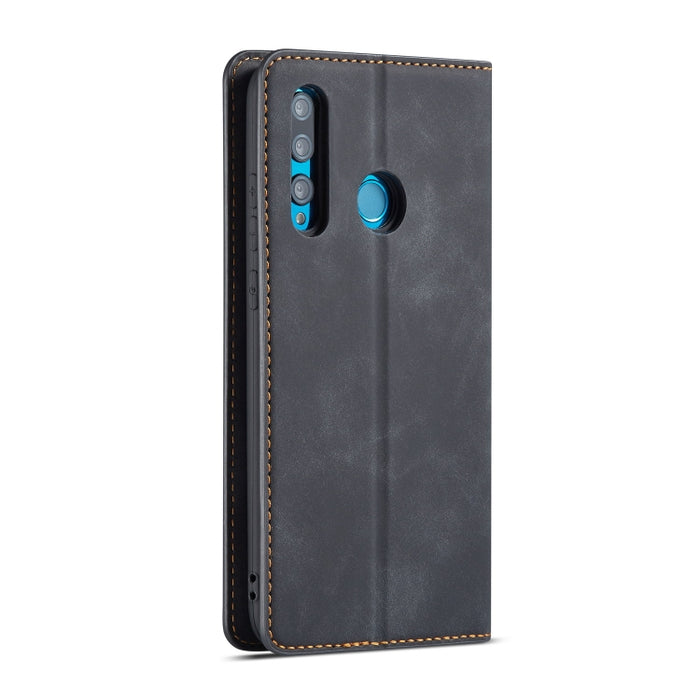 Forwenw Dream Series Oil Edge Fuerte magnetismo Funda de cuero con tapa horizontal con soporte y ranuras para tarjetas y billetera y marco de fotos, For Huawei P Smart+ (2019), For Huawei Mate 20, For Huawei Mate 20 Pro, For Huawei Mate 20 Lite        ...