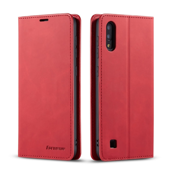 Forwenw Dream Series Oil Edge Fuerte magnetismo Funda de cuero con tapa horizontal con soporte y ranuras para tarjetas y billetera y marco de fotos, For Huawei P Smart+ (2019), For Huawei Mate 20, For Huawei Mate 20 Pro, For Huawei Mate 20 Lite        ...