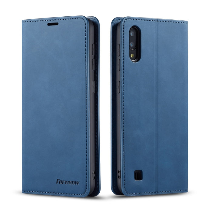Forwenw Dream Series Oil Edge Fuerte magnetismo Funda de cuero con tapa horizontal con soporte y ranuras para tarjetas y billetera y marco de fotos, For Huawei P Smart+ (2019), For Huawei Mate 20, For Huawei Mate 20 Pro, For Huawei Mate 20 Lite        ...