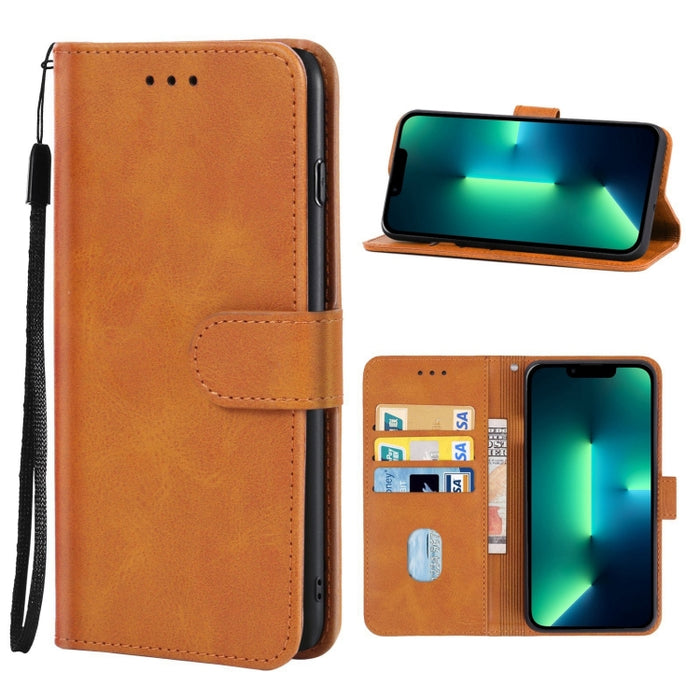 Funda de cuero para teléfono