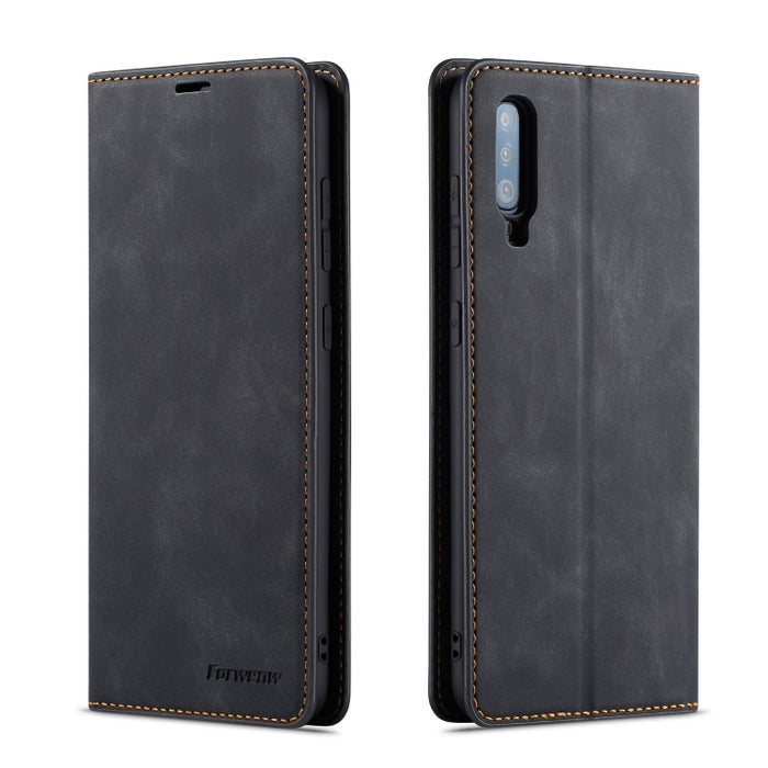 Forwenw Dream Series Oil Edge Fuerte magnetismo Funda de cuero con tapa horizontal con soporte y ranuras para tarjetas y billetera y marco de fotos, For Huawei P Smart+ (2019), For Huawei Mate 20, For Huawei Mate 20 Pro, For Huawei Mate 20 Lite        ...