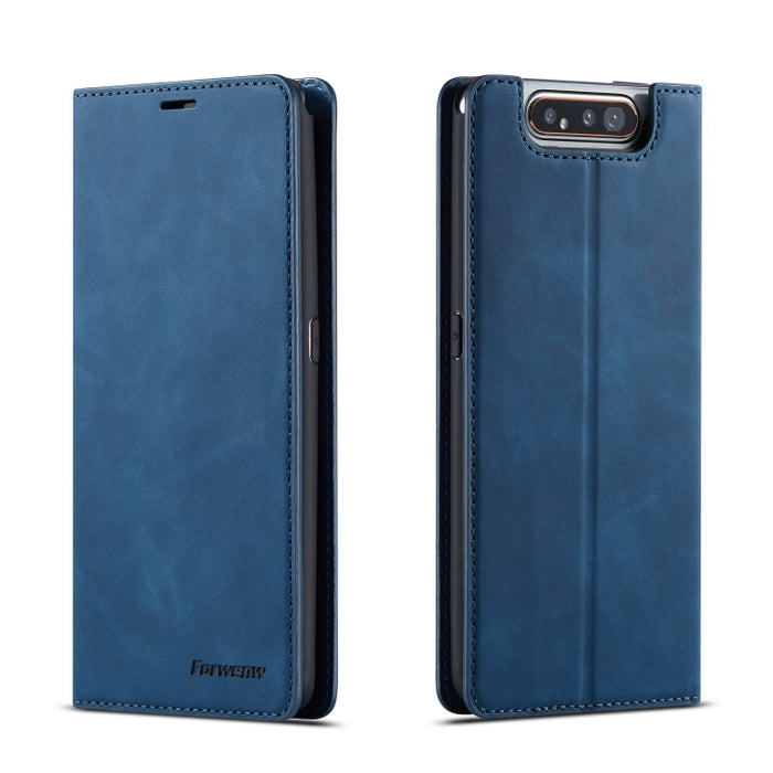 Forwenw Dream Series Oil Edge Fuerte magnetismo Funda de cuero con tapa horizontal con soporte y ranuras para tarjetas y billetera y marco de fotos, For Huawei P Smart+ (2019), For Huawei Mate 20, For Huawei Mate 20 Pro, For Huawei Mate 20 Lite        ...