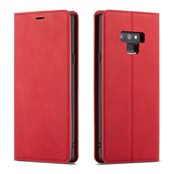 Forwenw Dream Series Oil Edge Fuerte magnetismo Funda de cuero con tapa horizontal con soporte y ranuras para tarjetas y billetera y marco de fotos, For Huawei P Smart+ (2019), For Huawei Mate 20, For Huawei Mate 20 Pro, For Huawei Mate 20 Lite        ...