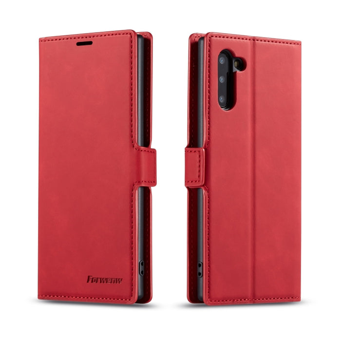 Forwenw Dream Series Oil Edge Fuerte magnetismo Funda de cuero con tapa horizontal con soporte y ranuras para tarjetas y billetera y marco de fotos, For Huawei P Smart+ (2019), For Huawei Mate 20, For Huawei Mate 20 Pro, For Huawei Mate 20 Lite        ...