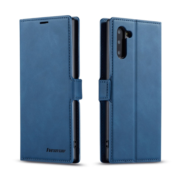 Forwenw Dream Series Oil Edge Fuerte magnetismo Funda de cuero con tapa horizontal con soporte y ranuras para tarjetas y billetera y marco de fotos, For Huawei P Smart+ (2019), For Huawei Mate 20, For Huawei Mate 20 Pro, For Huawei Mate 20 Lite        ...