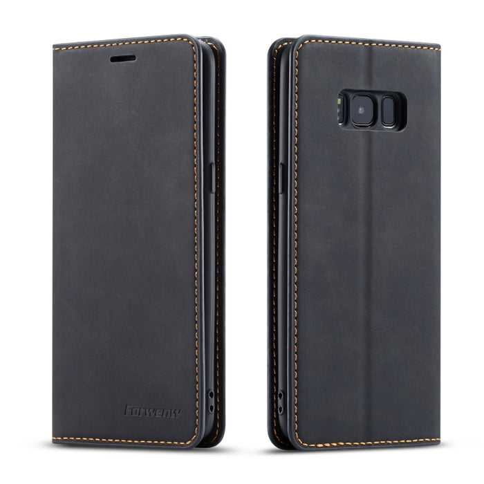 Forwenw Dream Series Oil Edge Fuerte magnetismo Funda de cuero con tapa horizontal con soporte y ranuras para tarjetas y billetera y marco de fotos, For Huawei P Smart+ (2019), For Huawei Mate 20, For Huawei Mate 20 Pro, For Huawei Mate 20 Lite        ...