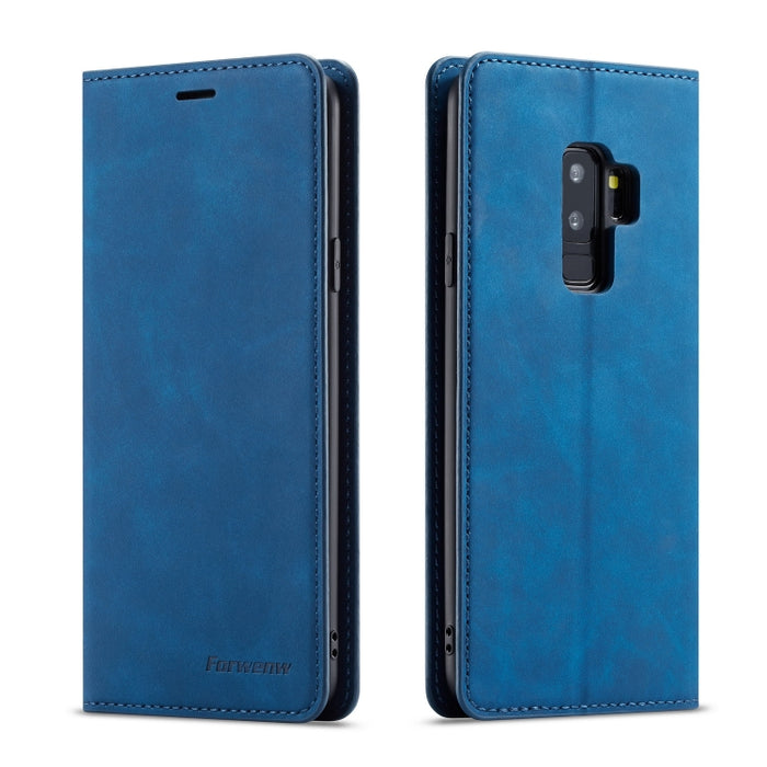 Forwenw Dream Series Oil Edge Fuerte magnetismo Funda de cuero con tapa horizontal con soporte y ranuras para tarjetas y billetera y marco de fotos, For Huawei P Smart+ (2019), For Huawei Mate 20, For Huawei Mate 20 Pro, For Huawei Mate 20 Lite        ...