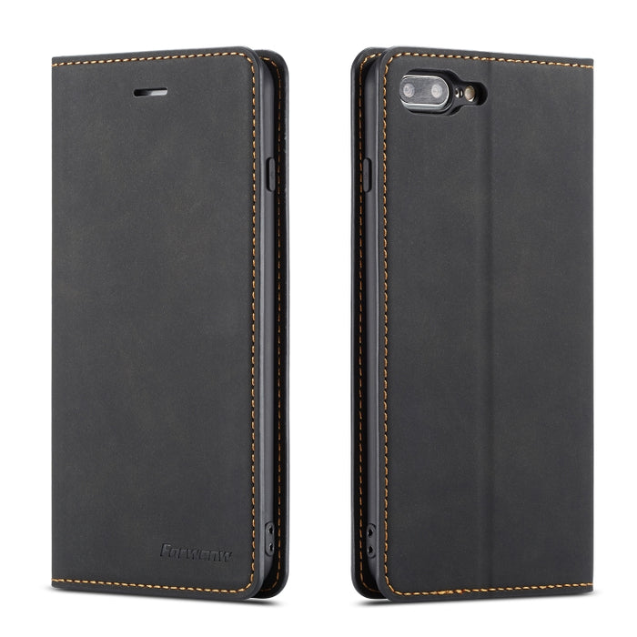 Forwenw Dream Series Oil Edge Fuerte magnetismo Funda de cuero con tapa horizontal con soporte y ranuras para tarjetas y billetera y marco de fotos, For Galaxy S9+, For Galaxy S10, For Galaxy S10+, For Galaxy S10e, For iPhone 6s / 6                    ...