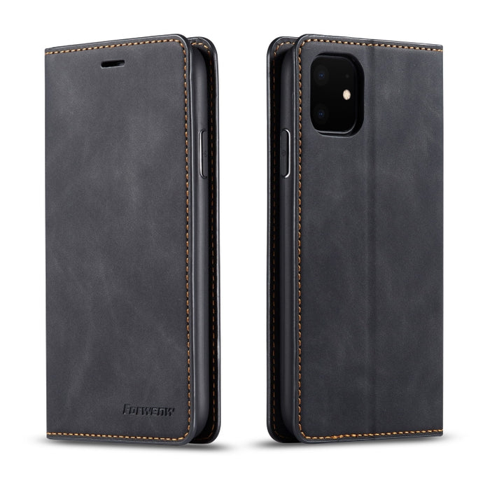 Forwenw Dream Series Oil Edge Fuerte magnetismo Funda de cuero con tapa horizontal con soporte y ranuras para tarjetas y billetera y marco de fotos, For Galaxy S9+, For Galaxy S10, For Galaxy S10+, For Galaxy S10e, For iPhone 6s / 6                    ...