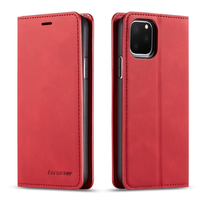 Forwenw Dream Series Oil Edge Fuerte magnetismo Funda de cuero con tapa horizontal con soporte y ranuras para tarjetas y billetera y marco de fotos, For Galaxy S9+, For Galaxy S10, For Galaxy S10+, For Galaxy S10e, For iPhone 6s / 6                    ...