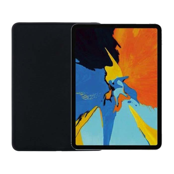 Funda de tableta de cobertura total a prueba de caídas de silicona líquida de color sólido