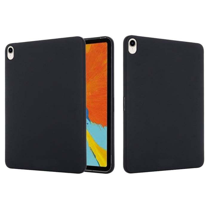 Funda de tableta de cobertura total a prueba de caídas de silicona líquida de color sólido