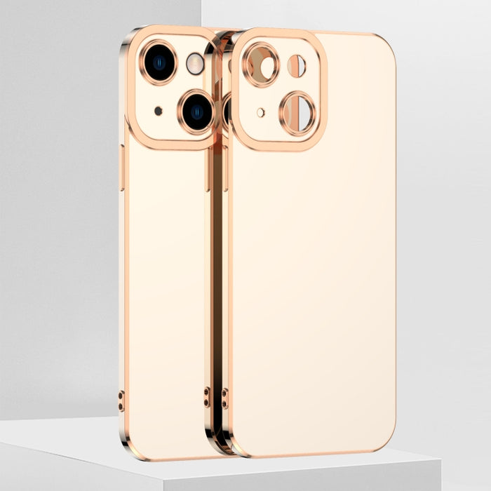 Caja del teléfono TPU galvanizada 6D