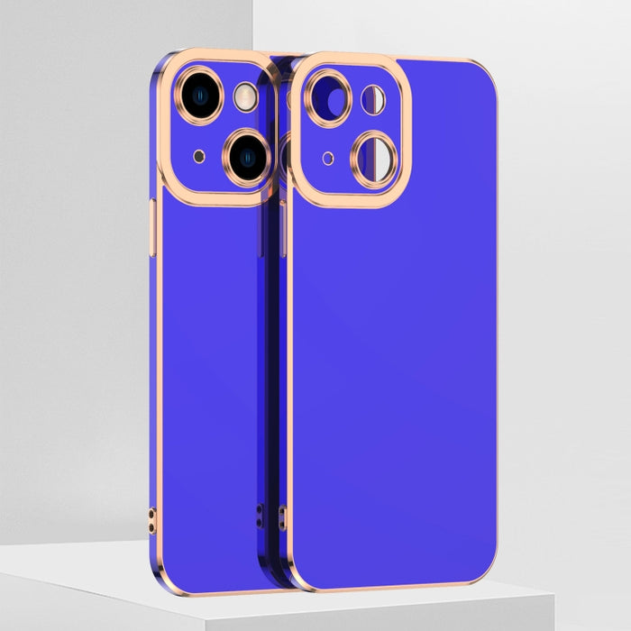Caja del teléfono TPU galvanizada 6D