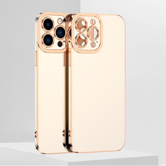 Caja del teléfono TPU galvanizada 6D