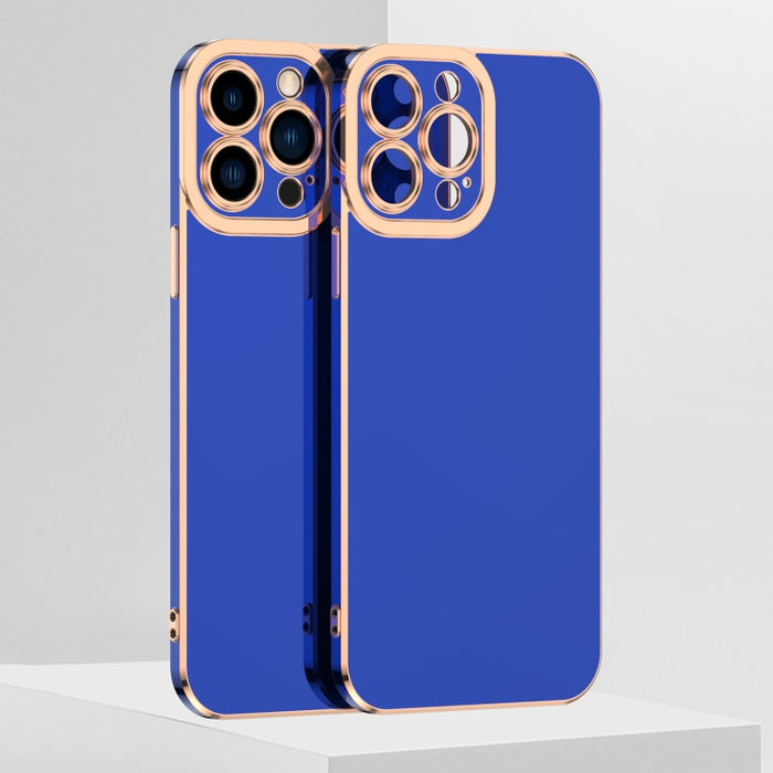 Caja del teléfono TPU galvanizada 6D