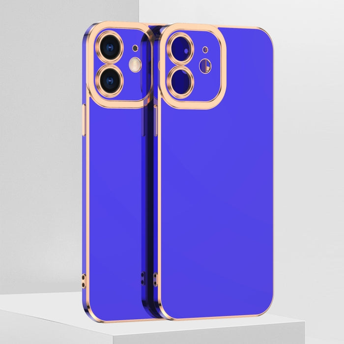 Caja del teléfono TPU galvanizada 6D