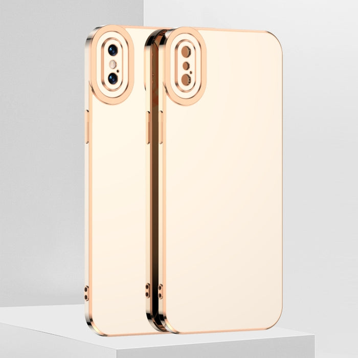 Caja del teléfono TPU galvanizada 6D