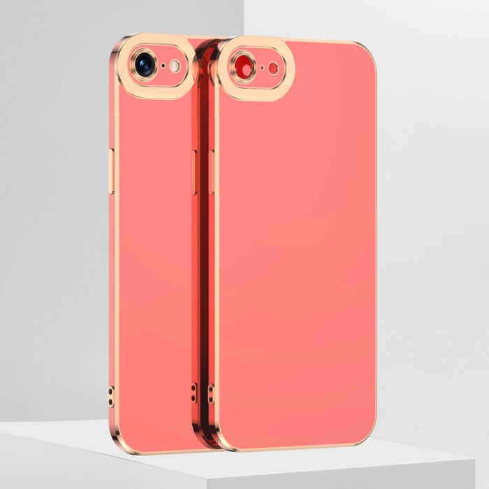 Caja del teléfono TPU galvanizada 6D