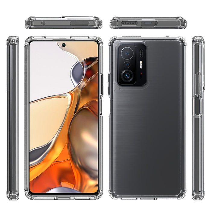 TPU a prueba de golpes a prueba de arañazos + funda protectora de acrílico para teléfono, For Xiaomi Redmi 10 4G / Note 11 4G International Version, For Xiaomi Mi 11T / 11T Pro