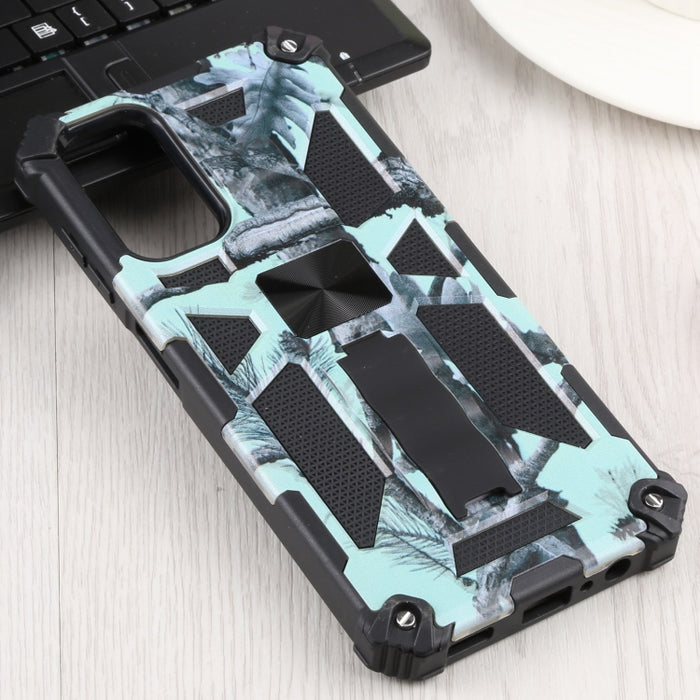 Camuflaje Armadura a prueba de golpes TPU + PC Funda protectora magnética para teléfono con soporte, For Samsung Galaxy A13 5G, For Samsung Galaxy S22 5G, For Xiaomi Mi 11T / 11T Pro, For Samsung Galaxy S22+ 5G