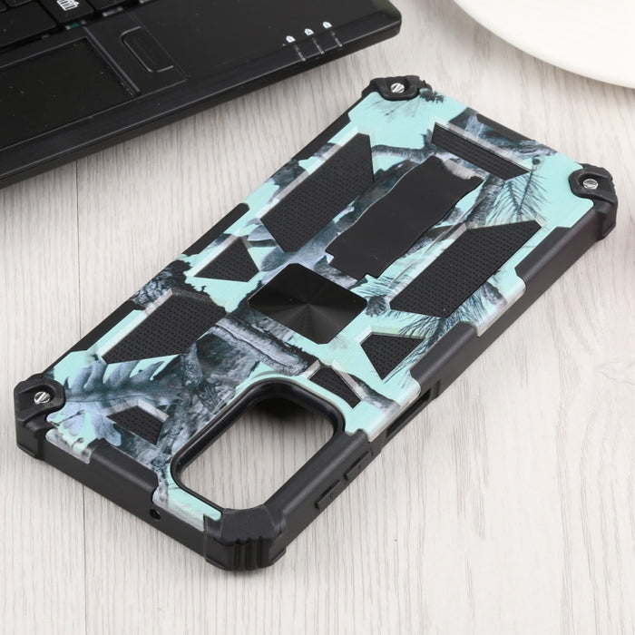 Camuflaje Armadura a prueba de golpes TPU + PC Funda protectora magnética para teléfono con soporte, For Samsung Galaxy A13 5G, For Samsung Galaxy S22 5G, For Xiaomi Mi 11T / 11T Pro, For Samsung Galaxy S22+ 5G