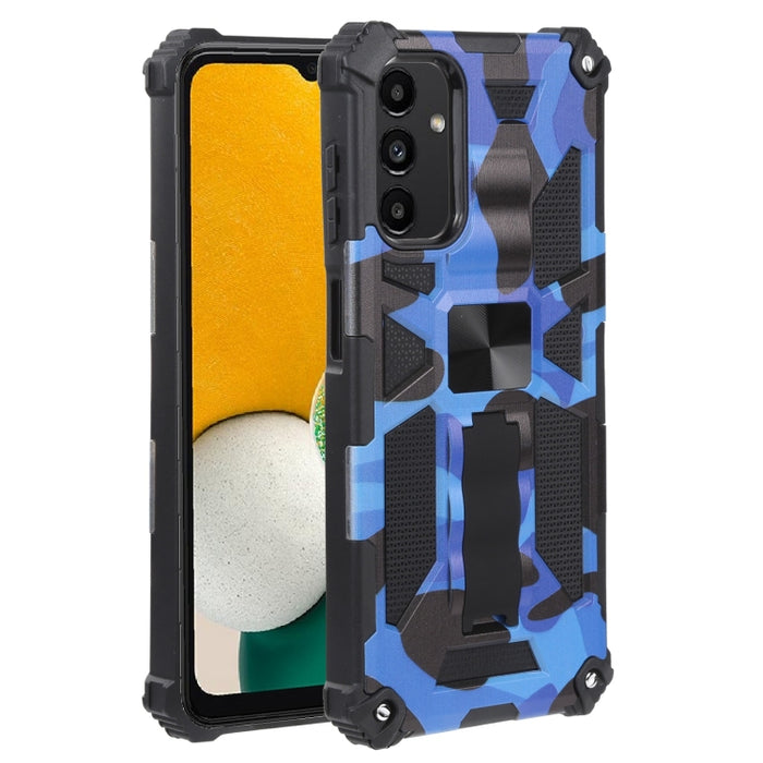 Camuflaje Armadura a prueba de golpes TPU + PC Funda protectora magnética para teléfono con soporte, For Samsung Galaxy A13 5G, For Samsung Galaxy S22 5G, For Xiaomi Mi 11T / 11T Pro, For Samsung Galaxy S22+ 5G