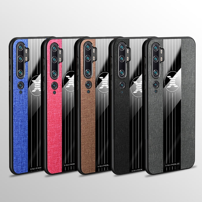Funda de teléfono TPU con textura de tela de costura XINLI, For Xiaomi Mi CC9 Pro, For Xiaomi Civi, For Xiaomi Mi Mix 4, For Xiaomi Mi Note 10 Lite, For Xiaomi Poco M3