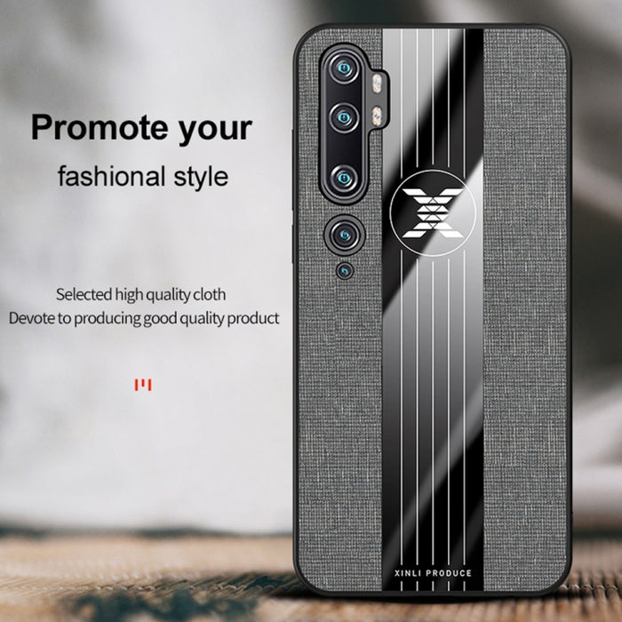 Funda de teléfono TPU con textura de tela de costura XINLI, For Xiaomi Mi CC9 Pro, For Xiaomi Civi, For Xiaomi Mi Mix 4, For Xiaomi Mi Note 10 Lite, For Xiaomi Poco M3